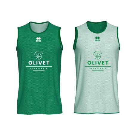 Ensemble Maillot réversible Vert/Blanc + Short vert