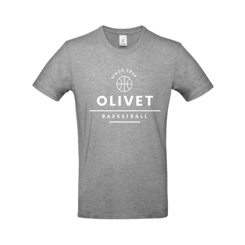 Tee-shirt coton gris