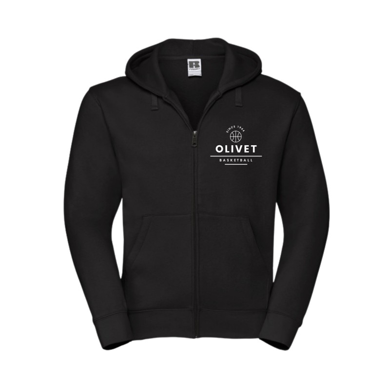 Veste à capuche noire