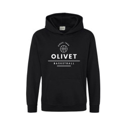 Sweat à capuche noir Enfant