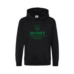 Sweat à capuche noir Enfant