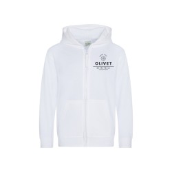 Veste à capuche blanche Enfant