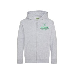 Veste à capuche grise Enfant