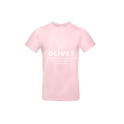 Tee-shirt coton rose